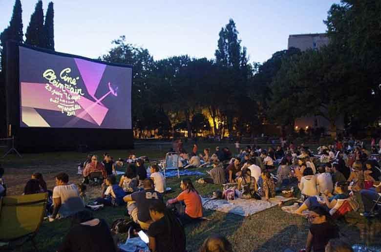 Cinema plein air marseille film