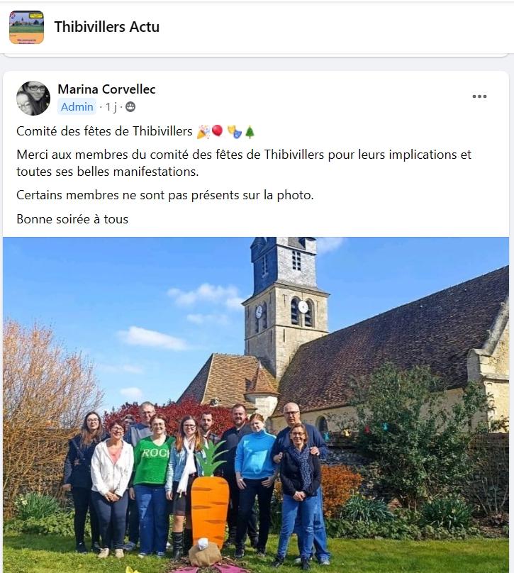 Comite des fêtes pâques