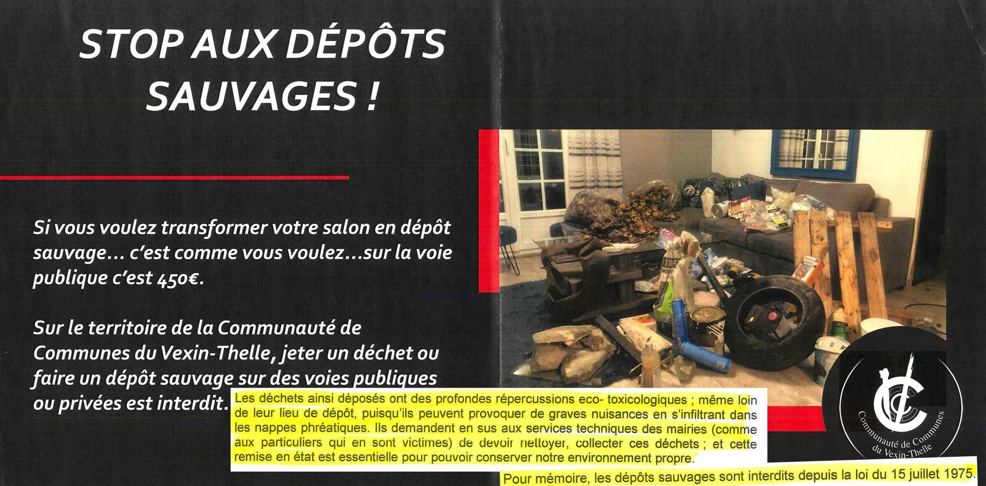 Depot sauvage ccvt 1
