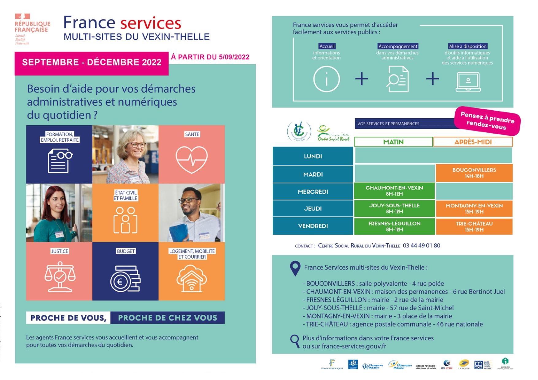France services flyer