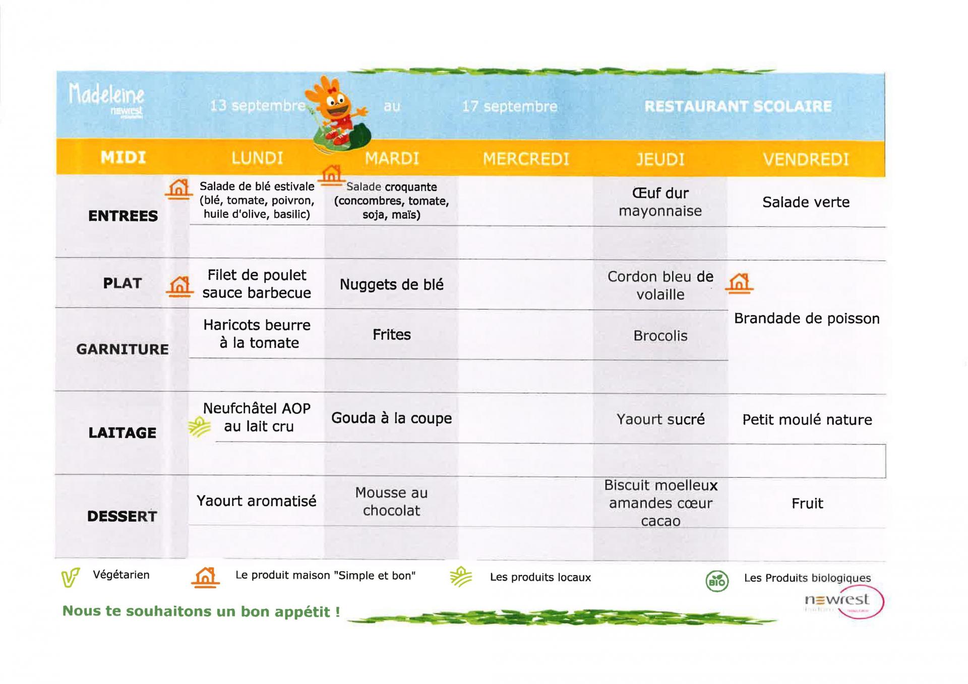 Menus 09 213