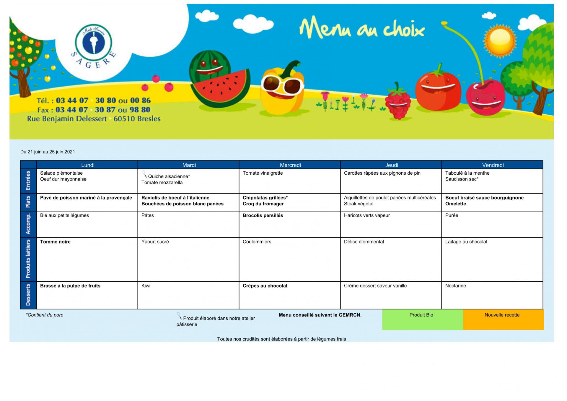 Menus sem 25