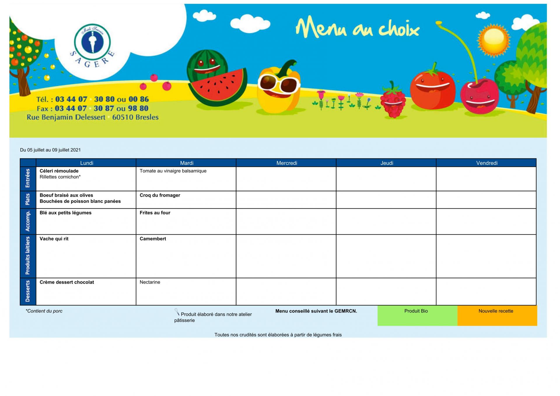 Menus sem 27